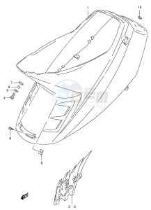 AE50 (E71) drawing FRAME COVER