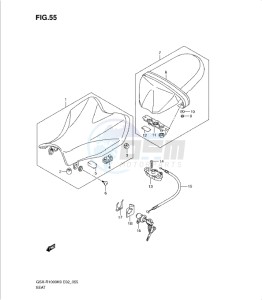 GSX-R1000 drawing SEAT