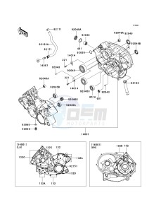 KRF 750 L [TERYX 750 FI 4X4 LE SPORT MONSTER ENERGY] (L9F-L9FA) L9FA drawing CRANKCASE