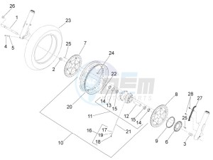 Eldorado 1400 1380 (EMEA, APAC) drawing Shock absorber