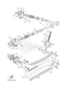 HW151 XENTER 150 (52S3) drawing VALVE