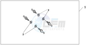 CMX250C REBEL drawing ROPE HOOK SET