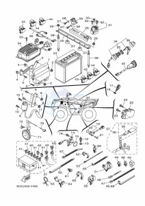 YFM700FWAD GRIZZLY 700 EPS (BLT5) drawing ELECTRICAL 1