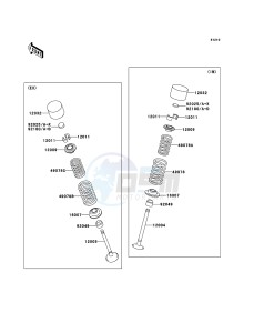 JET SKI STX-15F JT1500A9F EU drawing Valve(s)