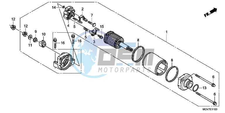 STARTING MOTOR