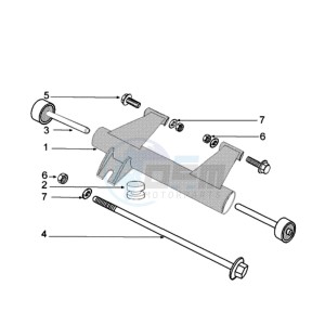 KISBEE MX A drawing ENGINEMOUNT