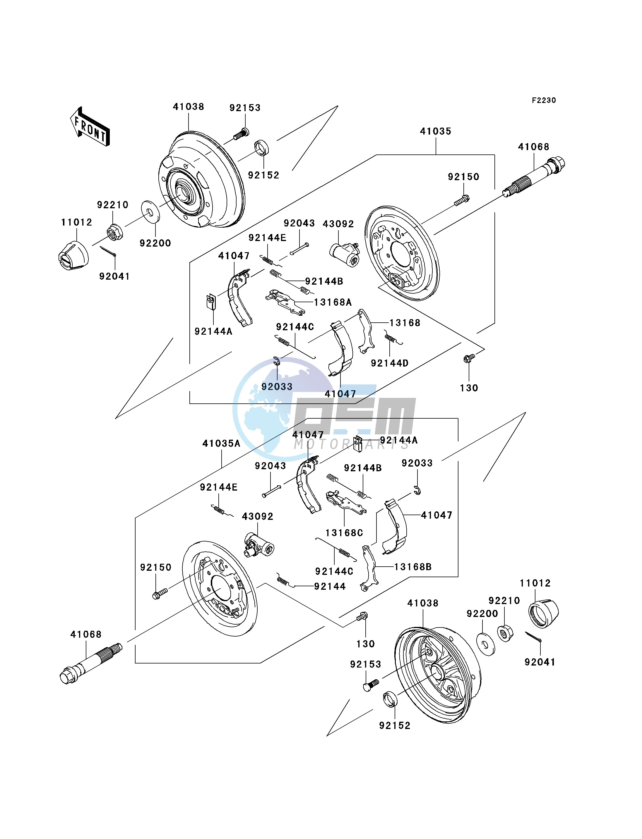 FRONT HUBS_BRAKES