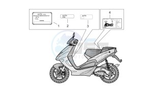 SR 50 Air 1997-2001 drawing Plate set