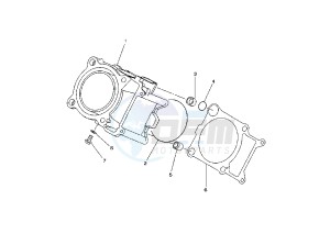 ATV 400 drawing CYLINDER