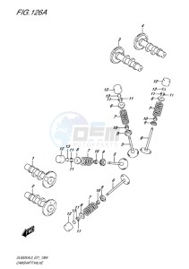 DL650X ABS V-STROM EU drawing CAMSHAFT, VALVE