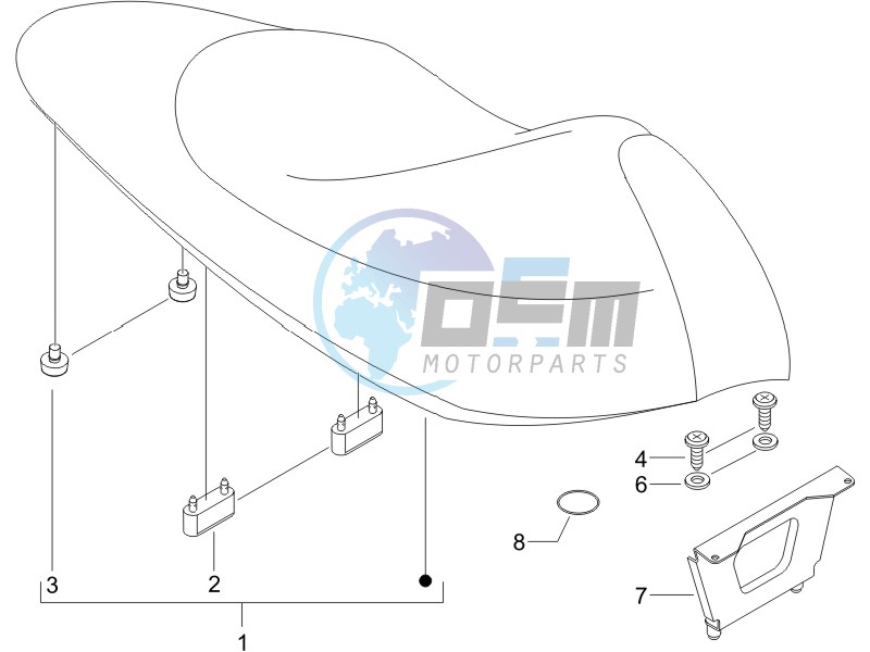 Saddle seats - Tool roll