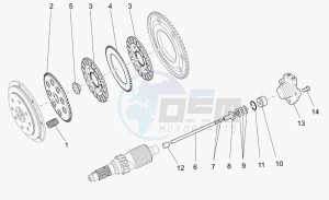 Breva V 850 IE IE drawing Clutch