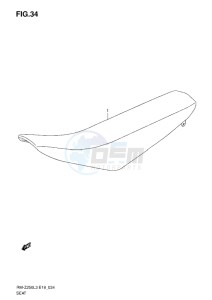 RM-Z 250 drawing SEAT L3