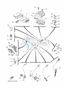 YZF320-A YZF-R3 (B7P1) drawing ELECTRICAL 2