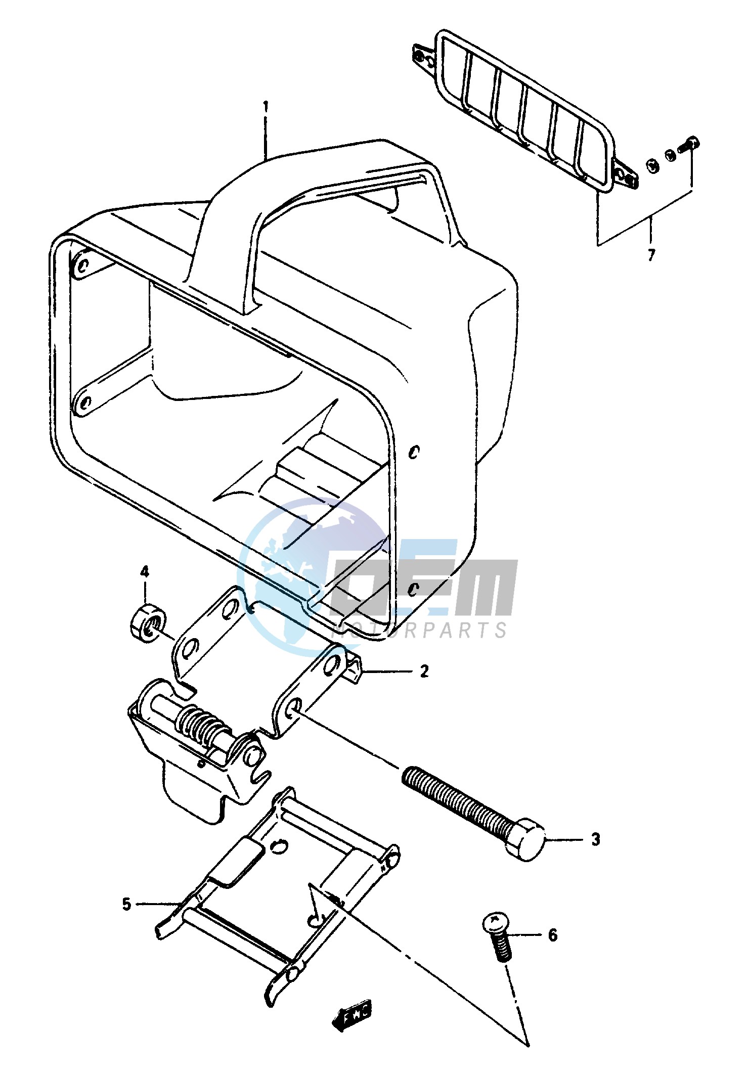 HEADLAMP HOUSING