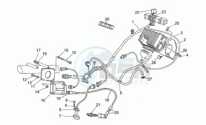 750 X Polizia - PA 2A Serie Polizia/PA 2A Serie drawing Digiplex electrical system