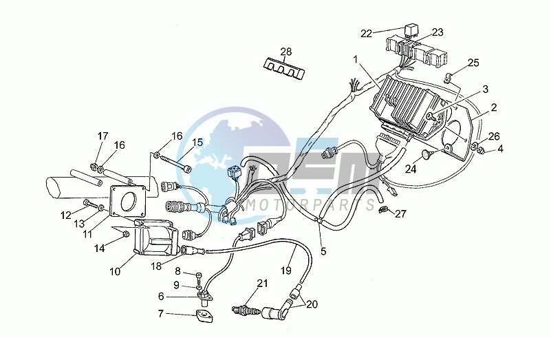 Digiplex electrical system