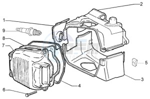 Liberty 200 Leader RST drawing Cilinder head cover