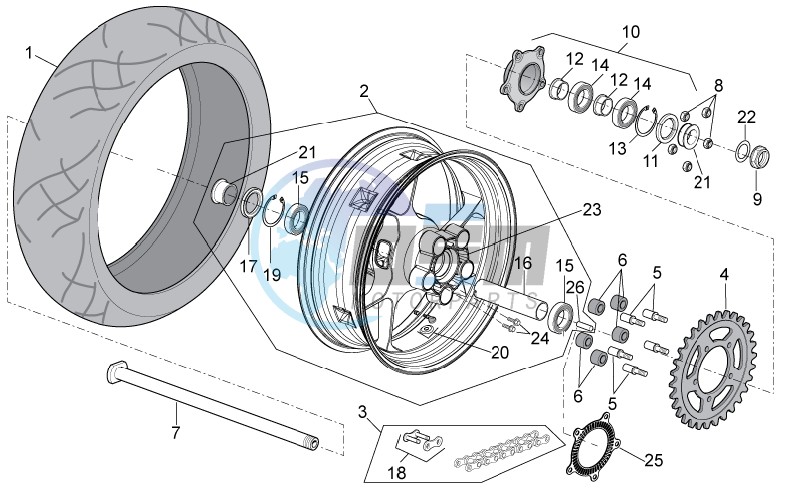 Rear Wheel