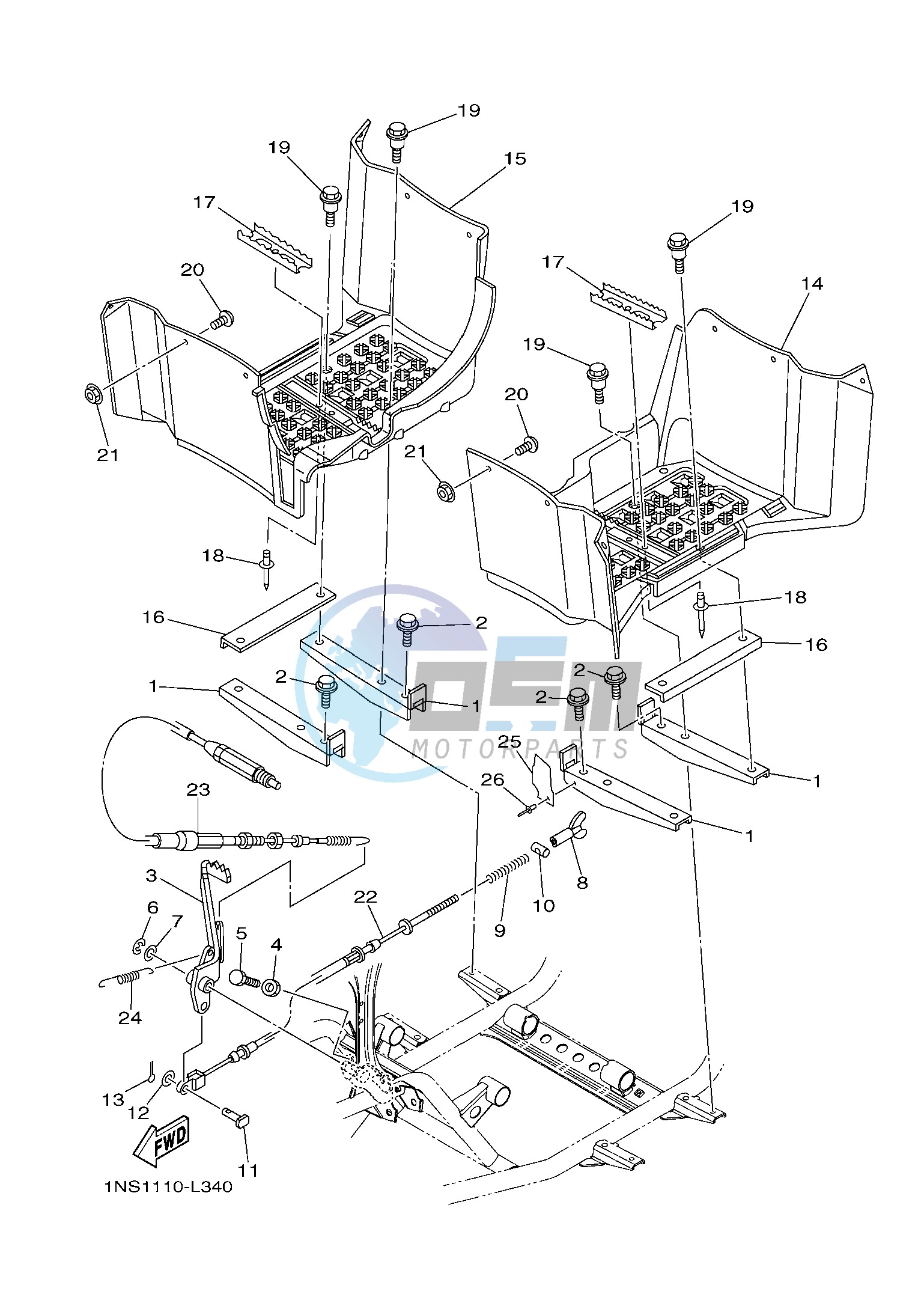 STAND & FOOTREST