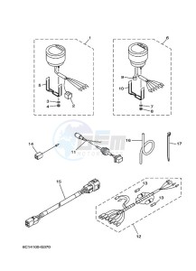 F115AETL drawing SPEEDOMETER