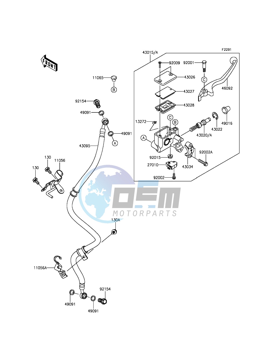 Front Master Cylinder