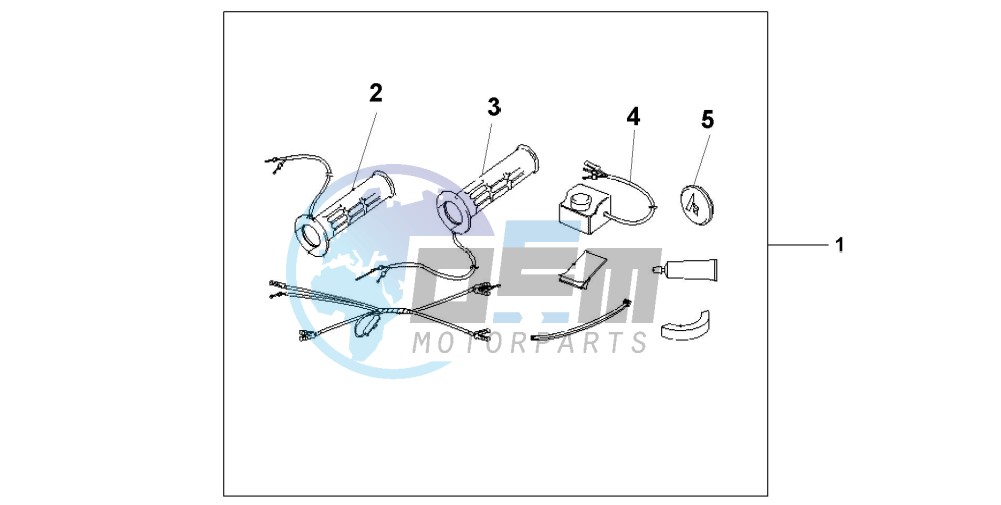 GRIP HEATER SS/ON-OF