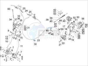 GP 800 drawing Brakes hose  - Calipers