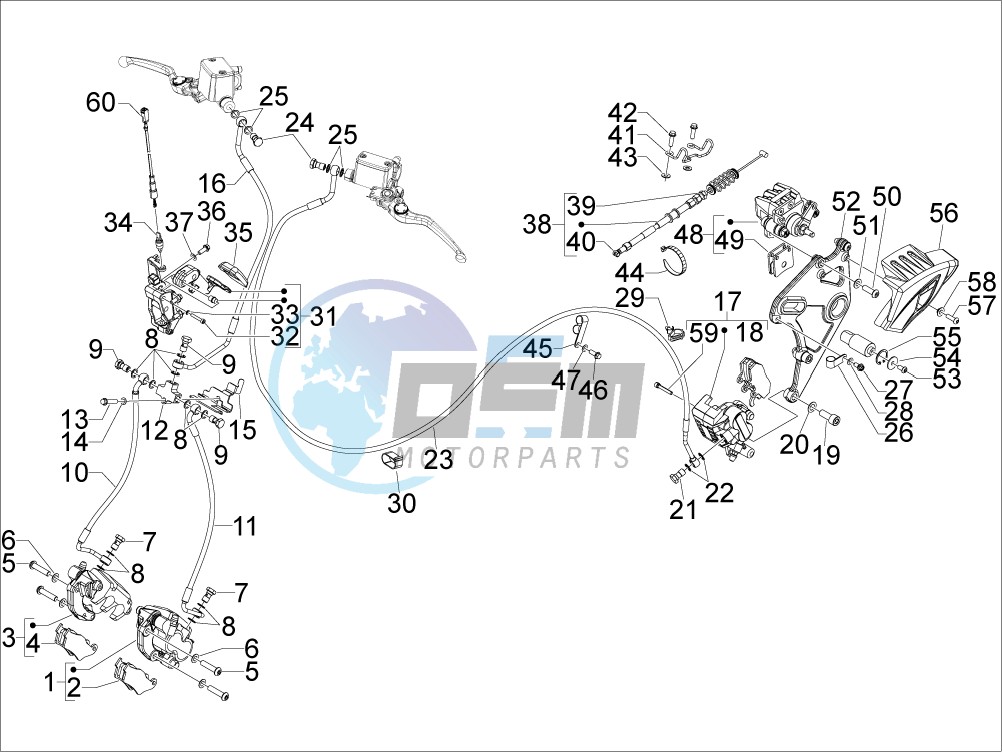 Brakes hose  - Calipers