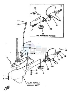 60FE-60FET drawing LOWER-CASING-x-DRIVE-2