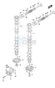 DF 150AP drawing Camshaft