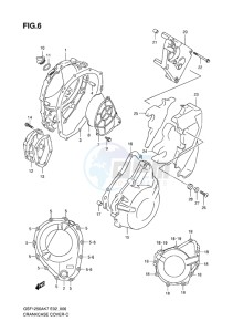 GSF-1250 BANDIT EU drawing CRANKCASE COVER