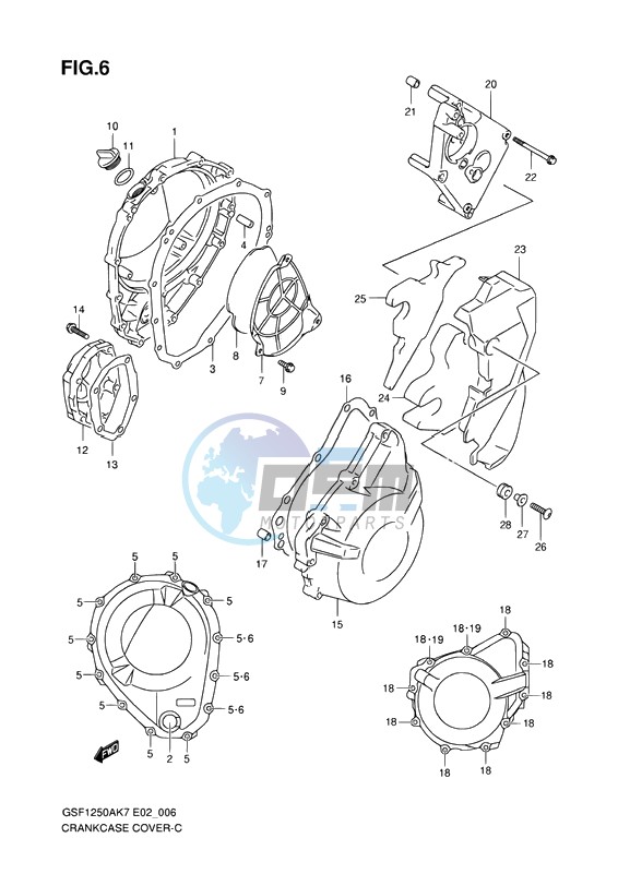 CRANKCASE COVER