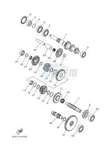 YFM700FWAD YFM70GPAH (2UDE) drawing TRANSMISSION