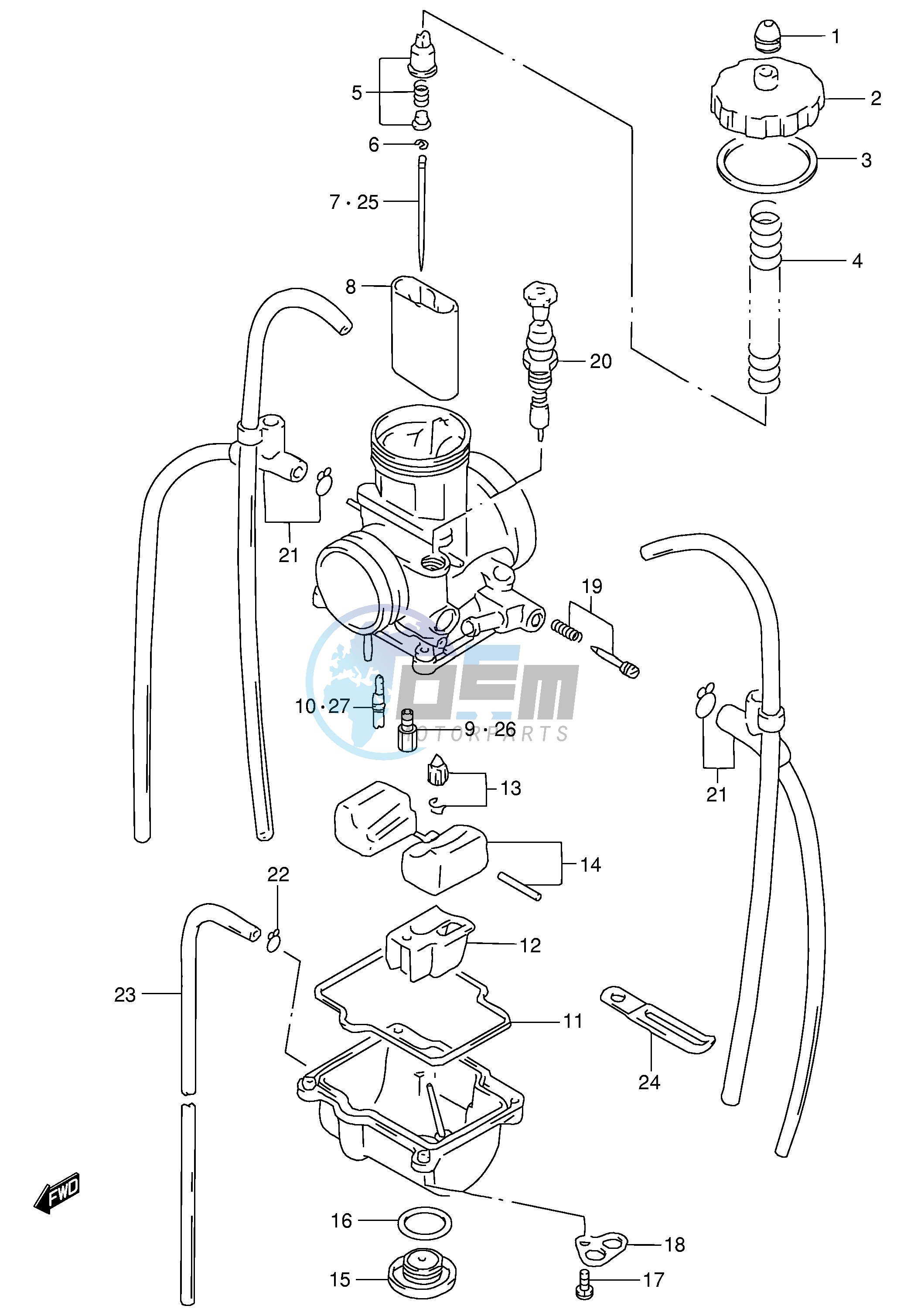 CARBURETOR (MODEL T)