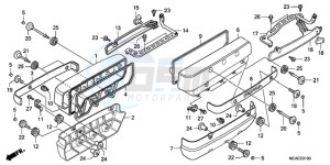 GL18009 France - (F / CMF) drawing CYLINDER HEAD COVER