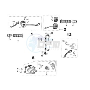 KISBEE U A drawing BRAKE SYSTEM