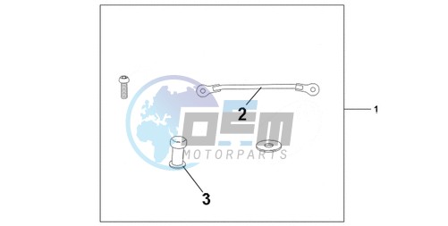 TANK BAG ATT KIT