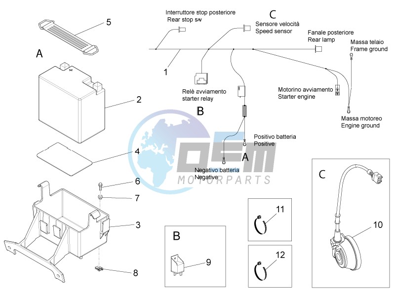 Central electrical system