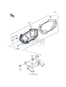 Z800 ABS ZR800BDS FR GB XX (EU ME A(FRICA) drawing Meter(s)