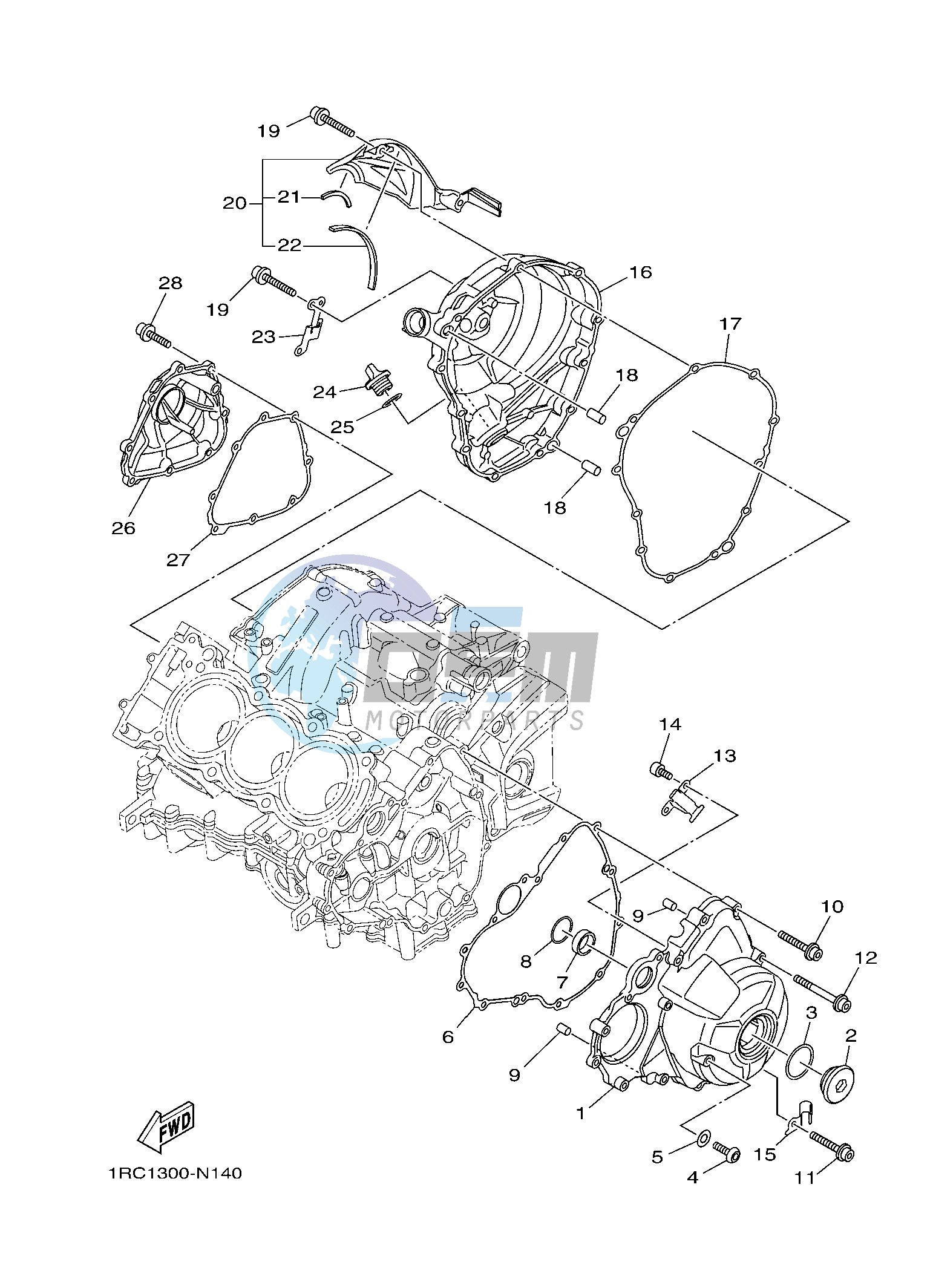 CRANKCASE COVER 1