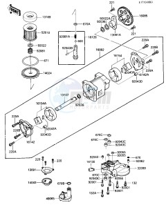 ZX 900 A [NINJA] (A3) NINJA 900 drawing OIL PUMP_OIL FILTER