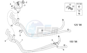 Leonardo 125-150 drawing Expansion tank 98