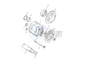 XJR 1300 drawing OIL PUMP