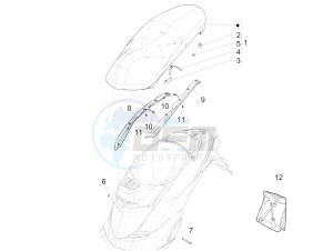 Liberty 125 iGet 4T 3V ie ABS (APAC) drawing Saddle/seats