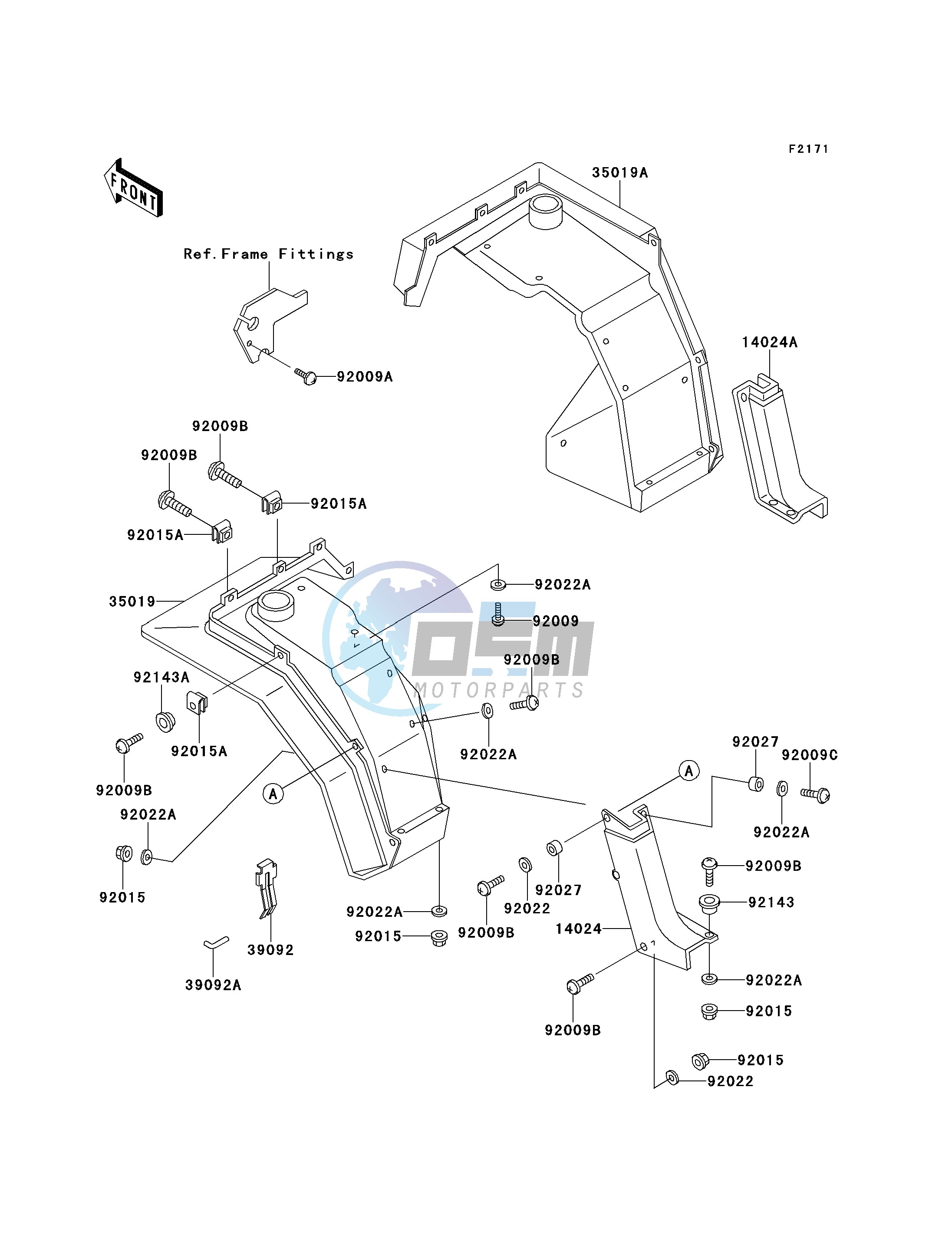 FRONT FENDER-- S- -