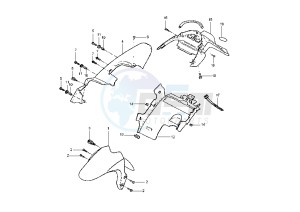 XQ MAXSTER 125 drawing FENDER