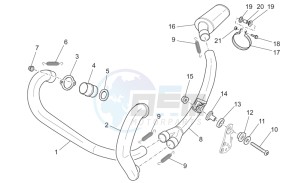 MGS-01 Corsa 1200 1380 drawing Exhaust unit