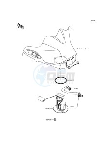 NINJA 300 ABS EX300BEF XX (EU ME A(FRICA) drawing Fuel Pump