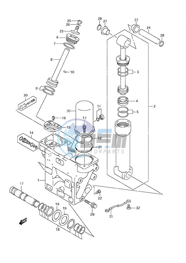 Trim Cylinder